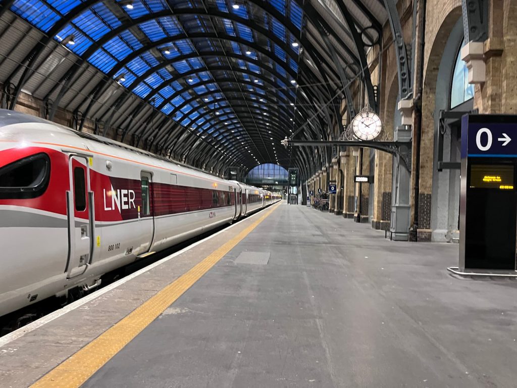 Train at Kings Cross