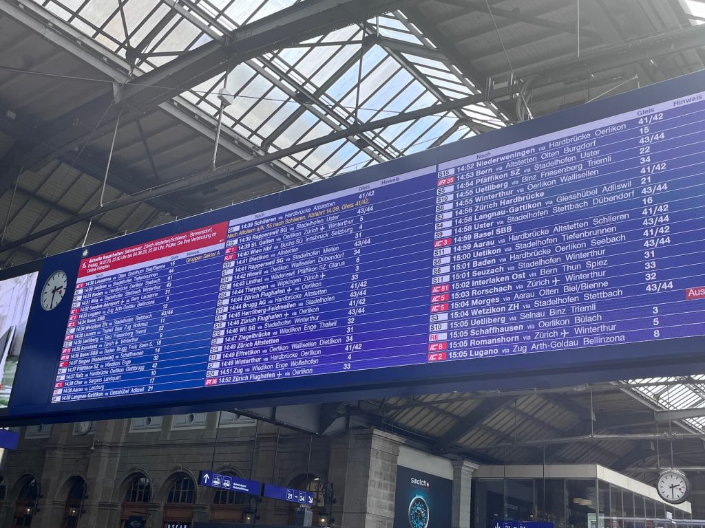 Train Departure Board